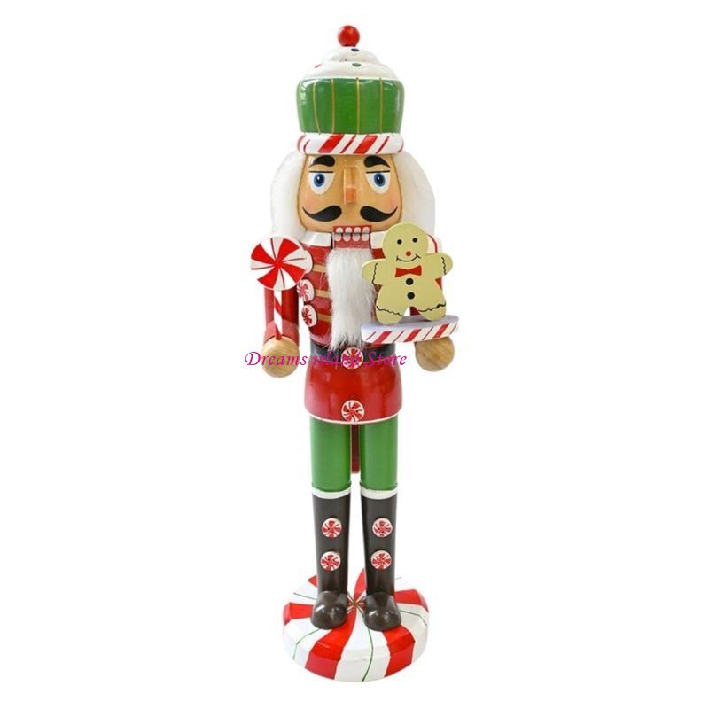 Festival 38cm Nutcrackers Soldier Festival Nutcrackers Decoration Soldier Figure for Christmas Centerpieces HX6C