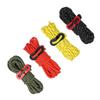 Reflective Guy Line For Tent Camping Wind Rope With Adjuster Outdoor Canopy Guy Ropes 4mm Reflective Tent Cord Set