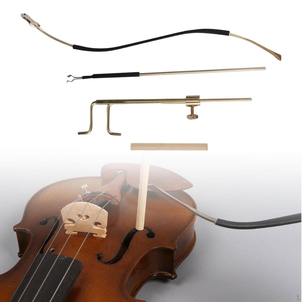 Kompletní sada pro opravu houslí pro kutily - Nezbytné nástroje, údržba a renovace