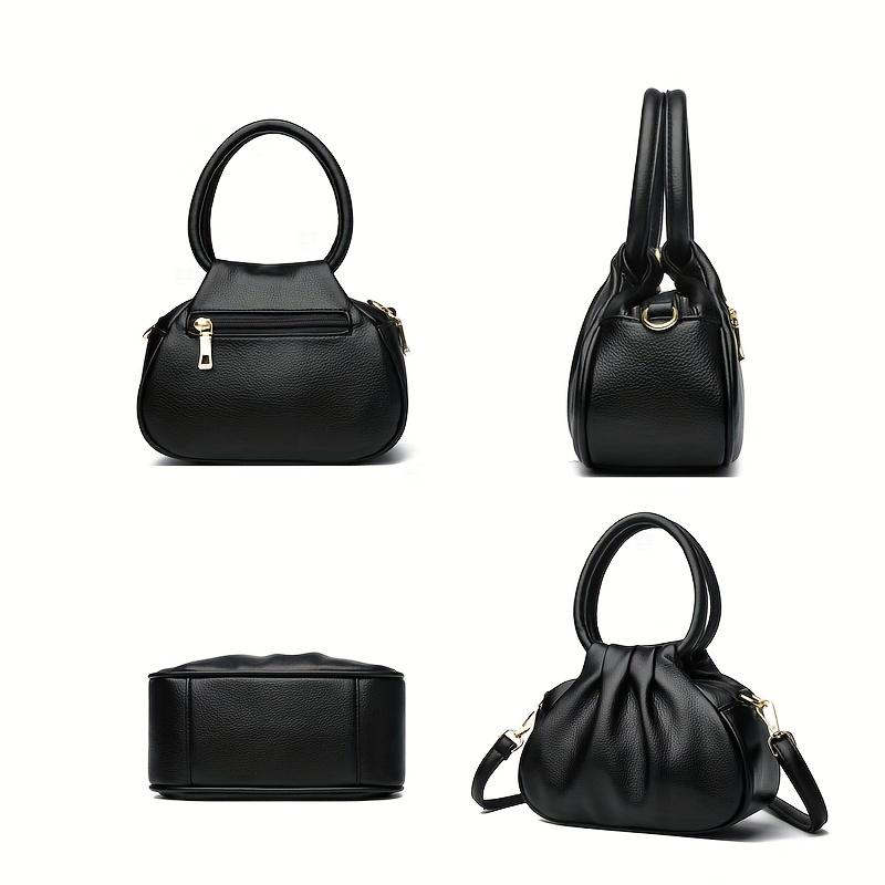 Elegante Mini Borsa Phe da Donna, Leggera, Design Pieghettato Multistrato, Borse a Spalla Singola e a Tracolla alla Moda e Versatili