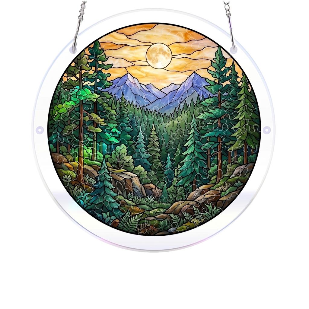Acrylic Sunshine Catcher Puzzle Hanging Decoration, Wall, Home Furnishing, Window Hanging Decoration