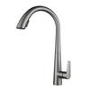 Kitchen Hot and Cold Faucet Pull-Out Stainless Steel Dual Outlet Sink Faucet Mixer Tap 360-Degree Rotatable Kitchen Faucet