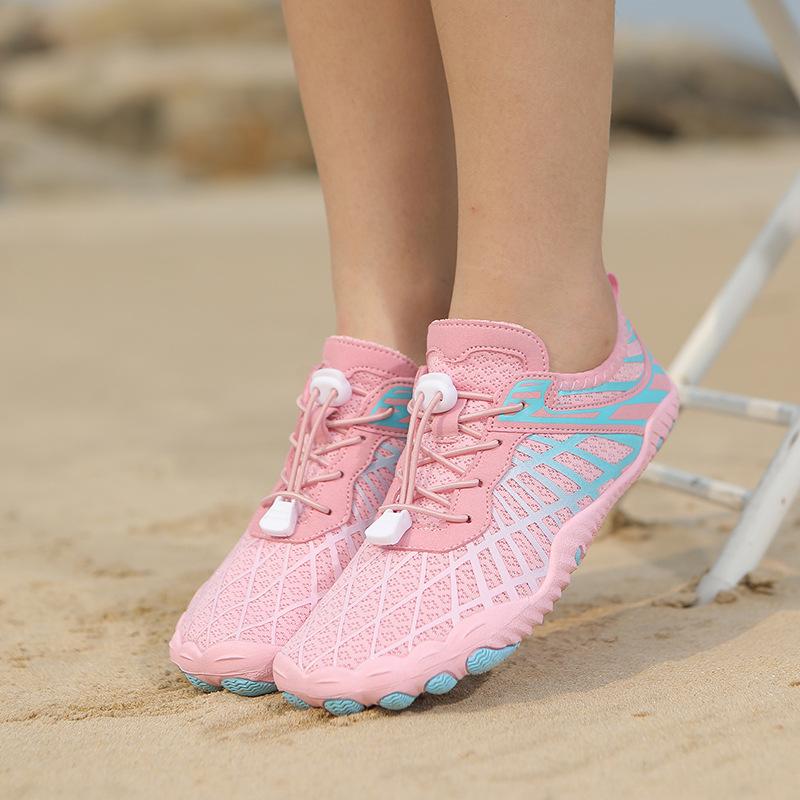 New Outdoor, Wading Beach Shoes Barefoot Diving Shoes Swimming Fitness Cycling Hiking Shoes Five-finger Creek Tracking Shoes