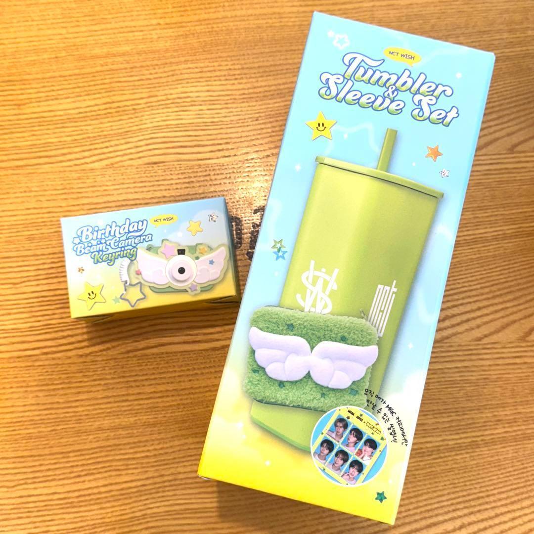 

[USED] NCT WISH Tumbler Keyring Set MEGA COFFEE Collaboration