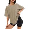 European & American Plus-Size Loose Short Sleeve Women's Round Neck T-Shirt - Spring & Summer Style