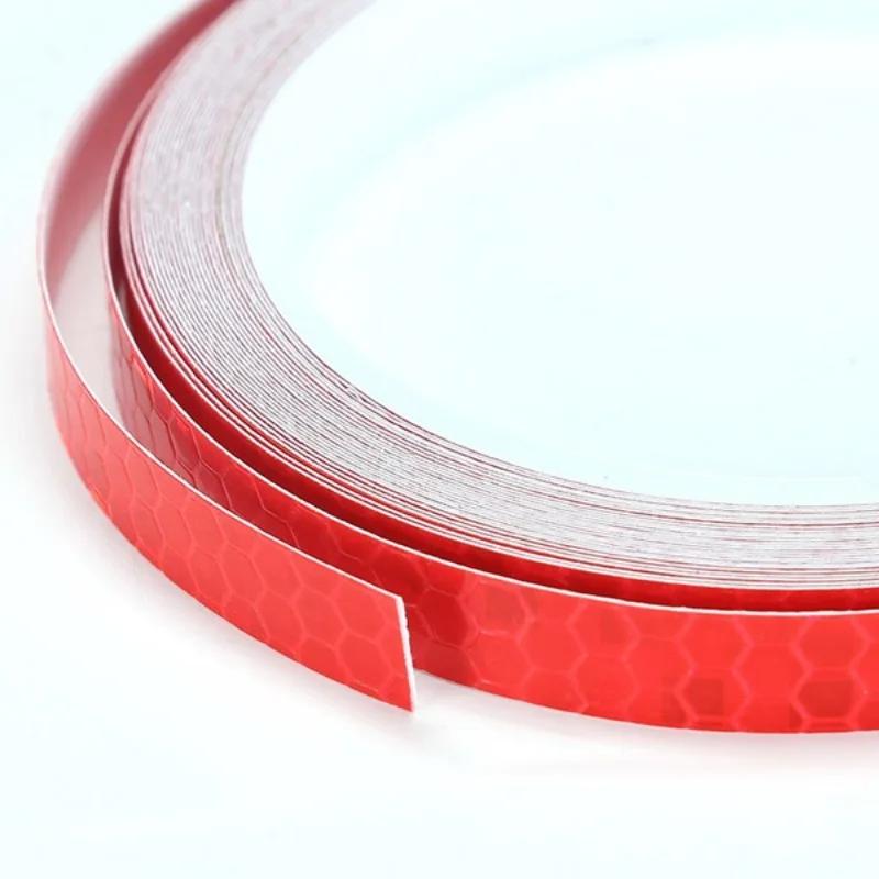 8M Car Reflective Sticker Tape Automatic Motorcycle Night Safety Driving Reflective Warning Stickers Decoration Protective Tape