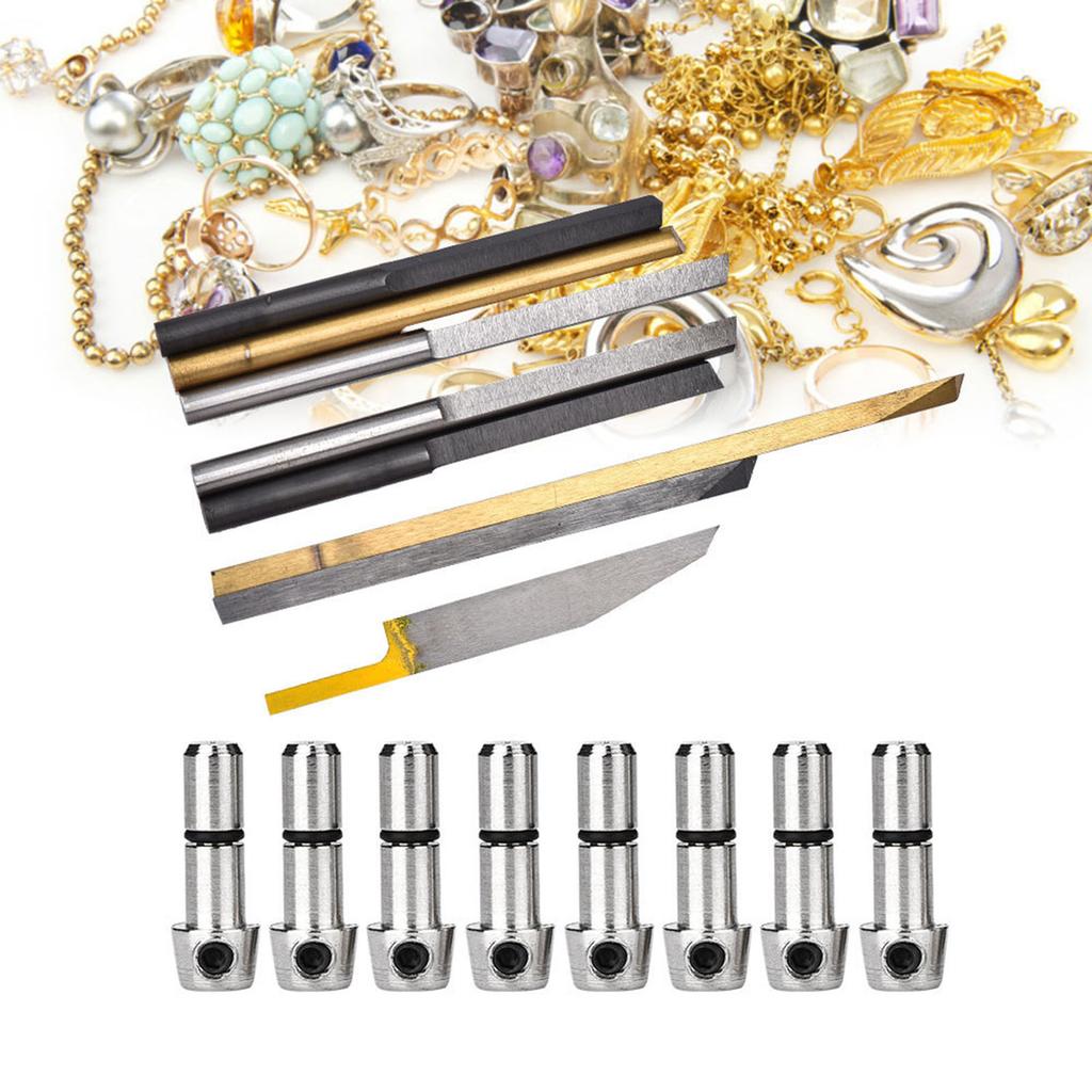 Engraving Cutting Bits for Pneumatic Impact Engraving Machine Jewelry Tool
