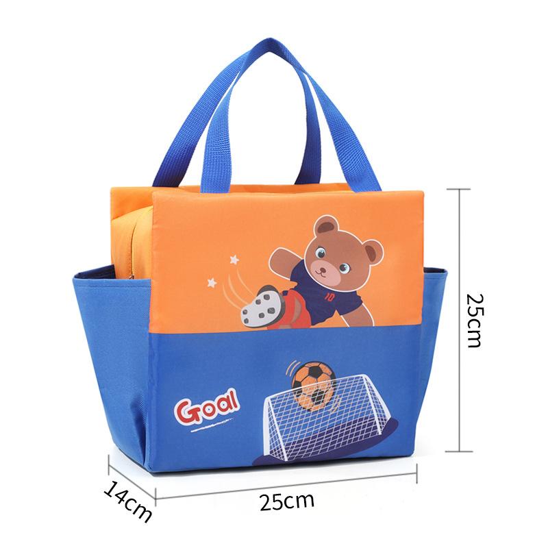Borsa termica per il pranzo di grande capacità, in tessuto Oxford, per conservare gli alimenti, borse da picnic, borse frigo portatili