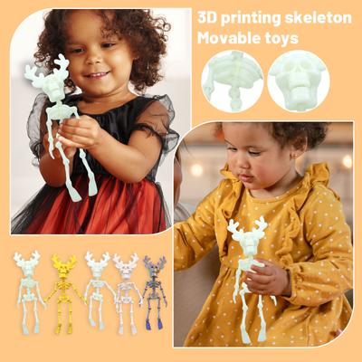 3D-gedruckte Skelettfigur Spielzeug Geschenk Handwerk