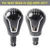 Manualna gałka zmiany biegów samochodu dźwignia zmiany biegów gałka skrzyni biegów skrzynia biegów dla SEAT IBIZA IV (6J) 2009 2010 2011 2012 2013 2014 2015 2016 2017
