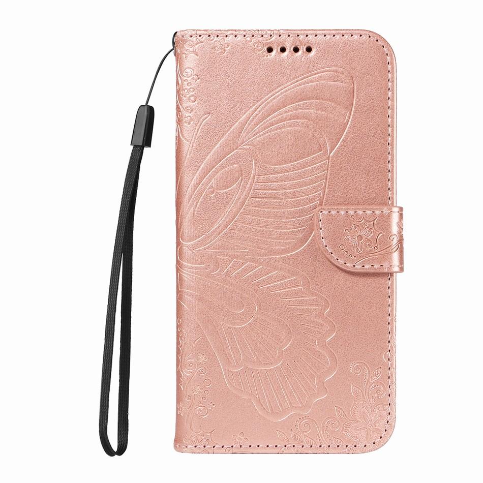 

Lovely Butterfly Leather Case For Samsung Galaxy A3 A5 J3 J5 2016 2017 A6 A7 A8 A9 J4 J6 Plus 2018 Woman Wallet Phone Cover #HMB For A310 A3 2016