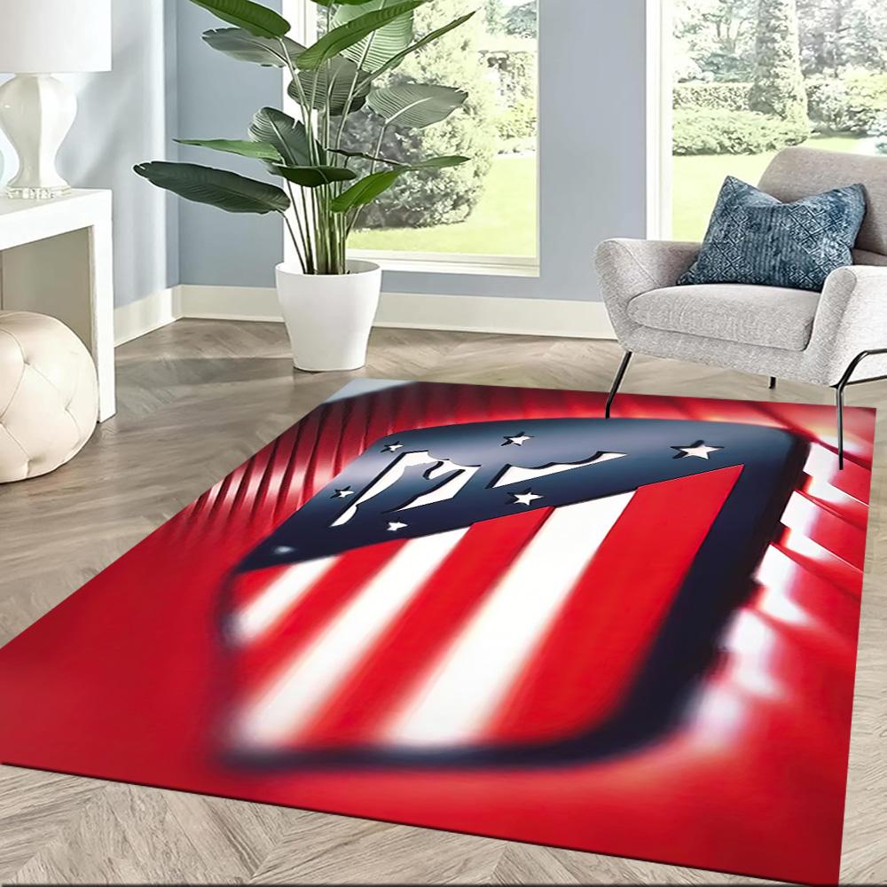 Atletico Madrid Carpet Perfect For Outdoor Decorate Room Dormitory Dining Room Antislip Rug Decorate Offices Best For Christmas
