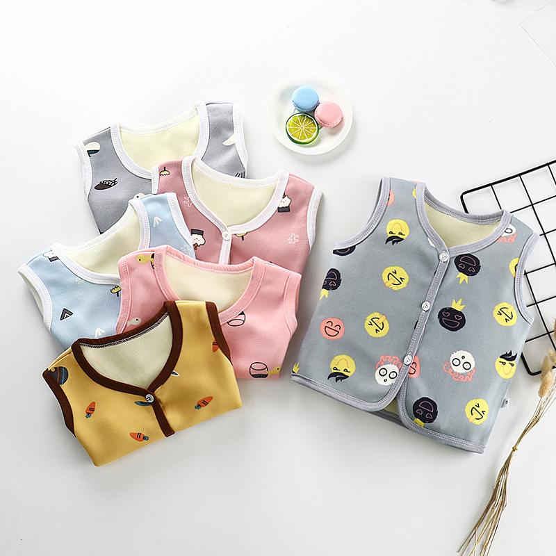 

Осенне-зимний бархатный жилет Baby Plus, детский жилет, детский теплый кардиган, жилет