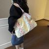 Women Denim Star Tote Bag, Large Capacity Casual Shoulder Bag Y2K Style Vintage Handbag for School, Daily & Travel With Star Pendant