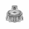 Glass Lampshade Ruffled Edge Replacement Shade DIY Friendly for Dining