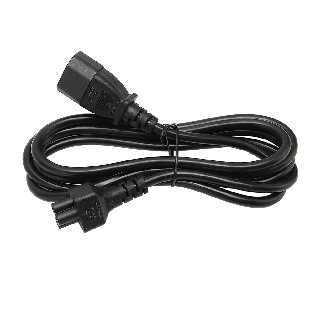 IEC320 C14 To IEC320 C5 Power Cord IEC320 C14 Male To IEC320 C5 Female Power Cable 10A 250V 2500W 5.9ft