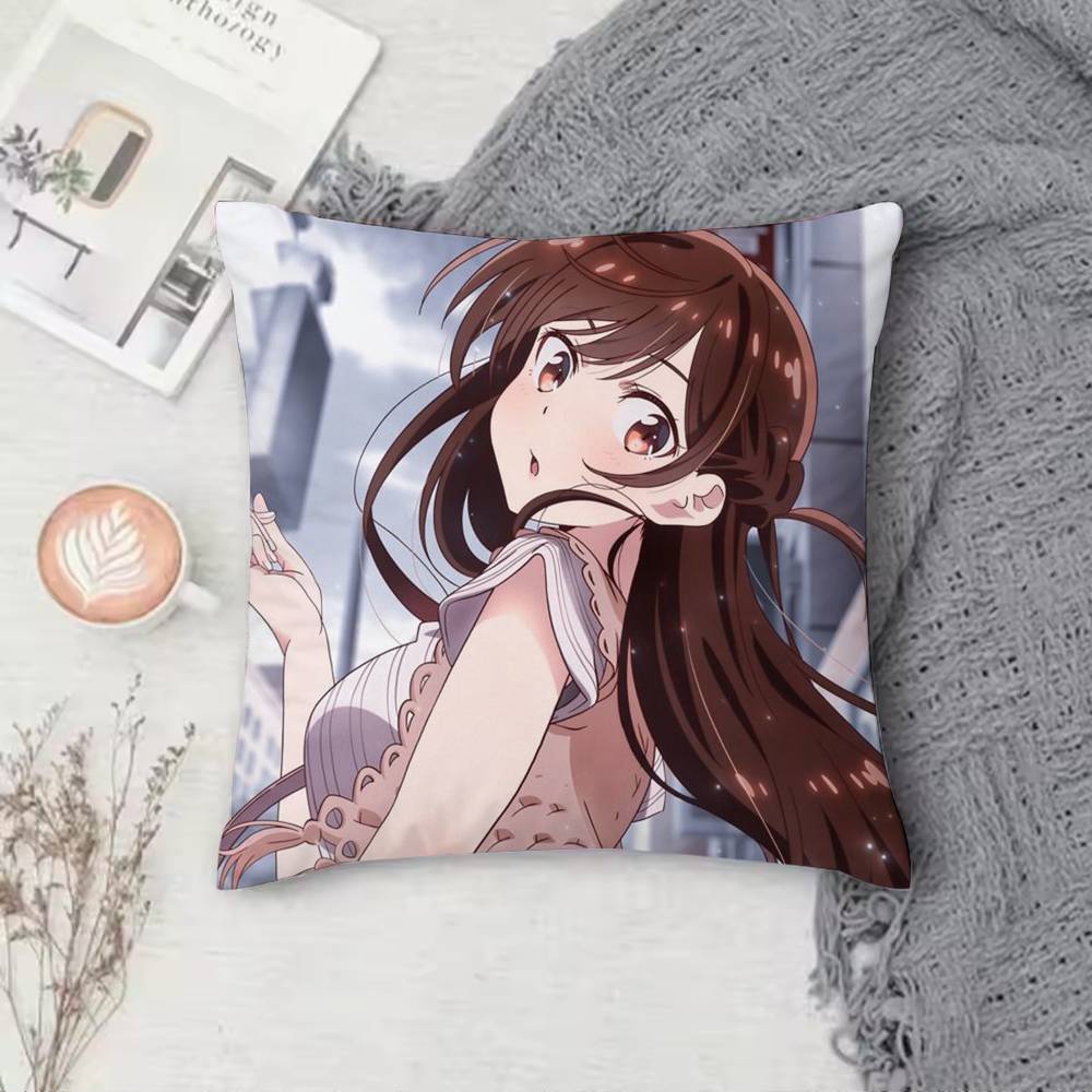 C-Chizuru I-Ichinose Pillow Case Cushion Cover Throw Pillow Case For Car Sofa