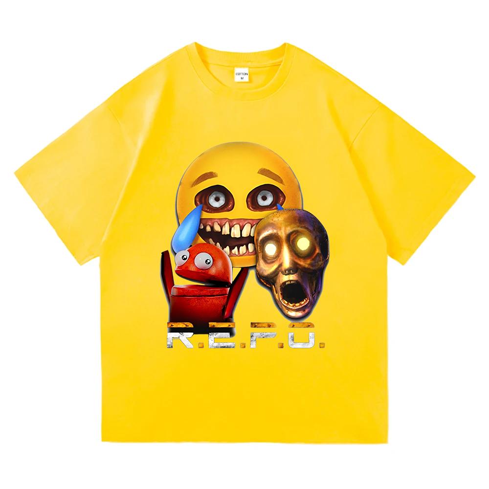 

R.E.P.O. King of The Losers T Shirt Fashion Aesthetic Men Video Game Repo T-Shirt Unisex Casual Anime High Quality Tees Shirts 4XL