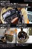 KIRIRU Wide-Opening Rugged Canvas One-Shoulder Bag for Men, 8L (Green)