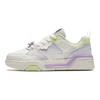Anta Kids Comfortable Non-Slip Low-Top Skate Shoes Kids Sneakers White Gray Green 322428006-1