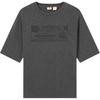 T-Shirts Men's Black Crew Neck Moderate 003N4-0000