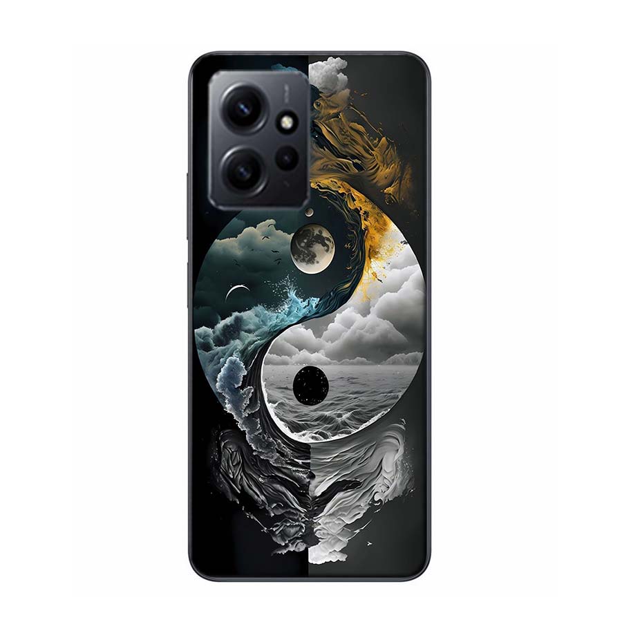 Balance of Elements The Eternal Yin-Yang Phone Case For Redmi Note 14 15 Pro 5G 13 12 Pro Plus 11 11T 11E 11S 10 Pro 10S 9 9S Co