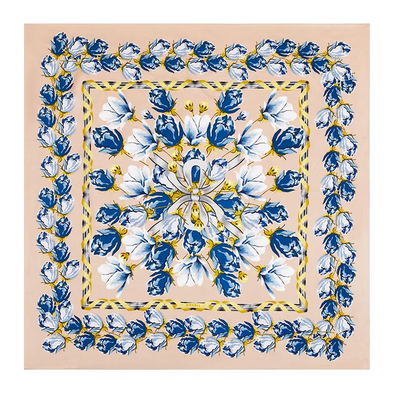 WENSLI 'Osmanthus Fragrance' Mulberry Silk Scarf & Shawl