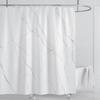 Marble Waterproof Shower Curtain Waterproof Shower Curtain for Bathroom Decor Printed Washable Shower Curtain with Hooks