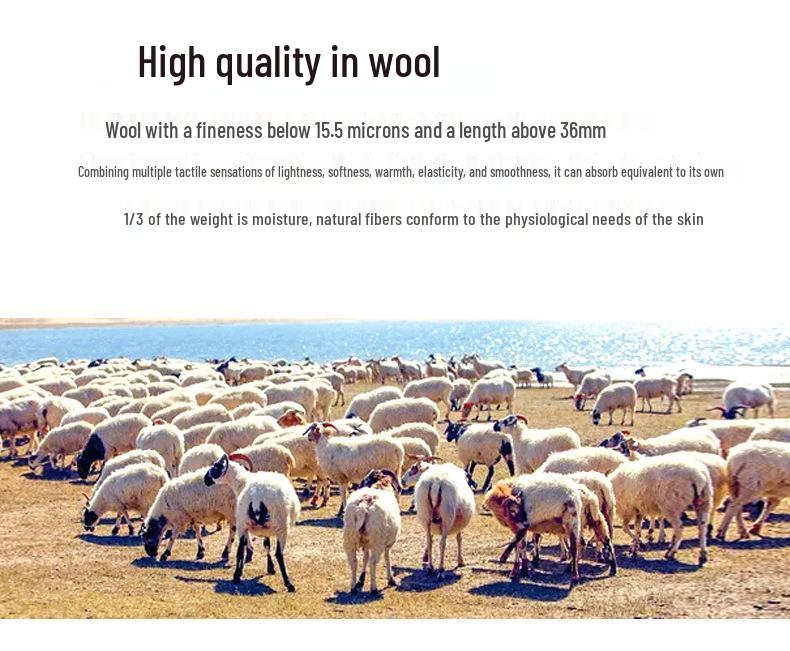 Women's Seamless Wool Cashmere Pullover Sweater - Round Neck, Loose Fit, Popular Seller for Spring, Autumn, & Winter.