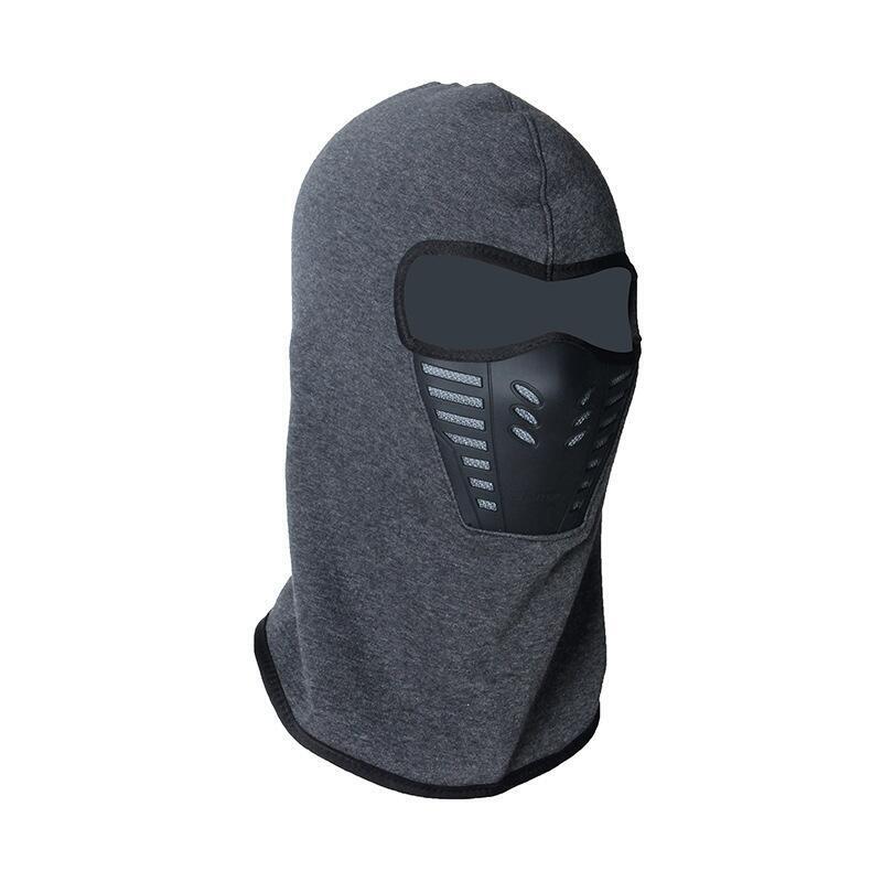 Winter outdoor riding masked hat men and women thickened fleece hat scarf face protection warm windproof hat headgear mask