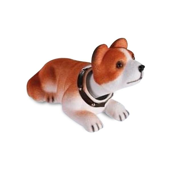 Car Pendulum Dog Shakes Head Randomly