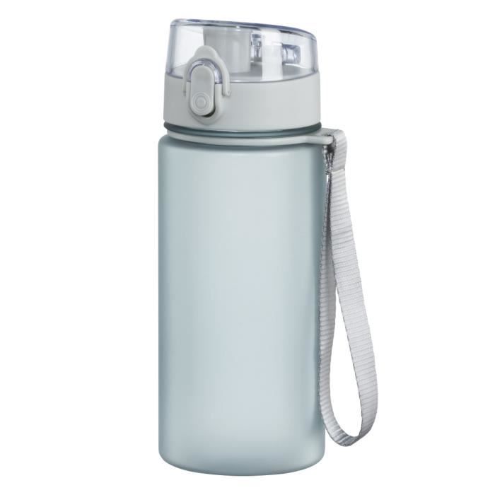 Gourde de sport - xavax - 500 ml - bleu transparent - anti-fuites - mixte