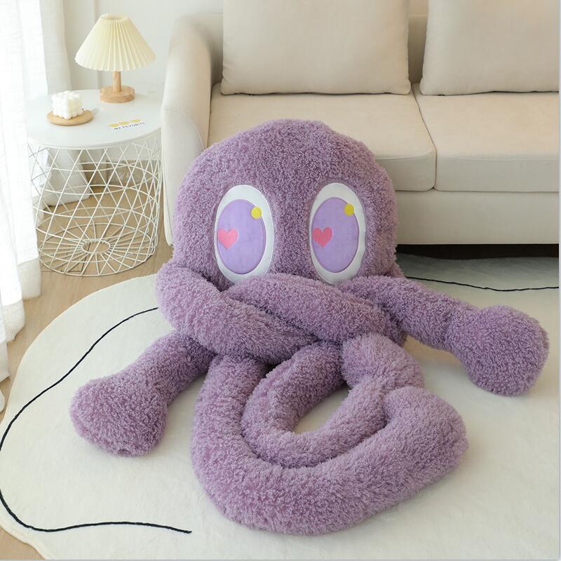 Riesiger kuscheliger extra weicher Oktopus Plüschtier Lebensechtes Meerestier Oktopusse Plüschtiere Geburtstagsgeschenke Für Weihnachten