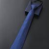 Male Zipper Design Neck Tie for Business Necktie Formal Suit Accessories