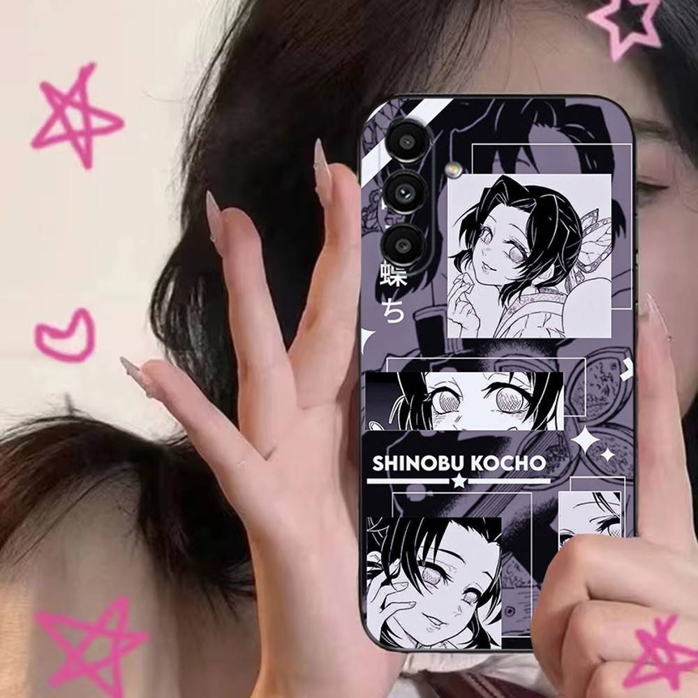 S-Shinobu Kocho Phone Case For Samsung S24,S21,S22,S23,S30,Ultra,S20,Plus,Fe,Lite,Note,10,9,5G Black Soft Cover