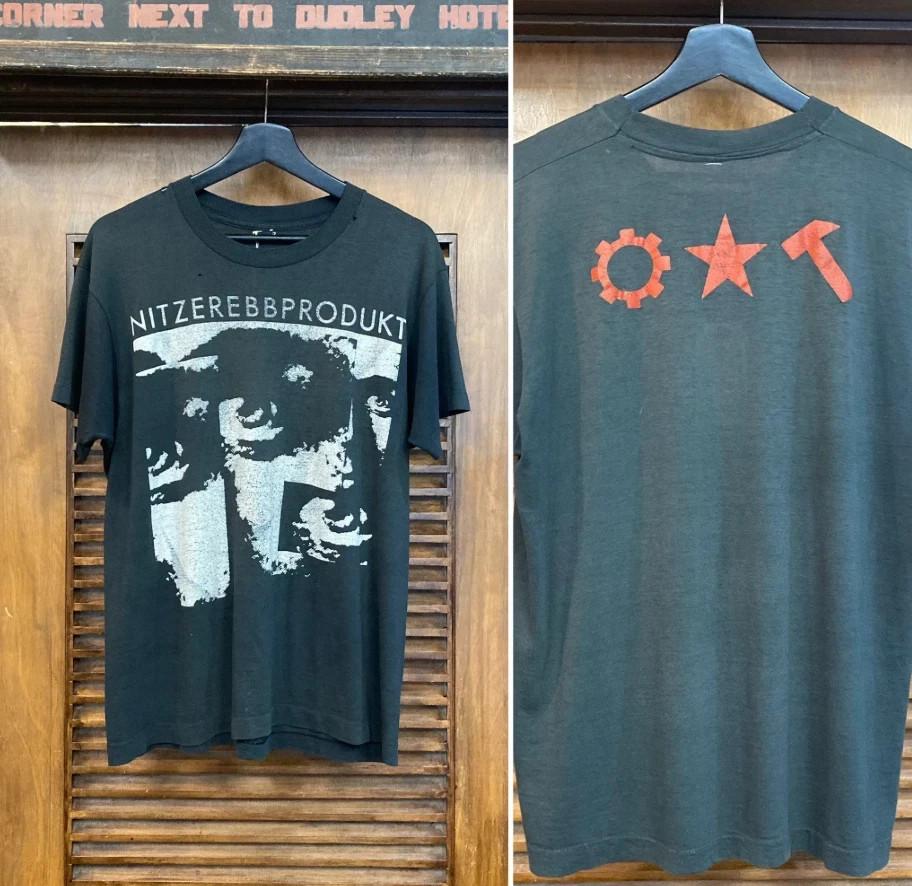 

2 Sides Nitzer Ebb Band Music Black Cotton Unisex S5XL TShirt MI666 Unisex T-Shirt XXXL