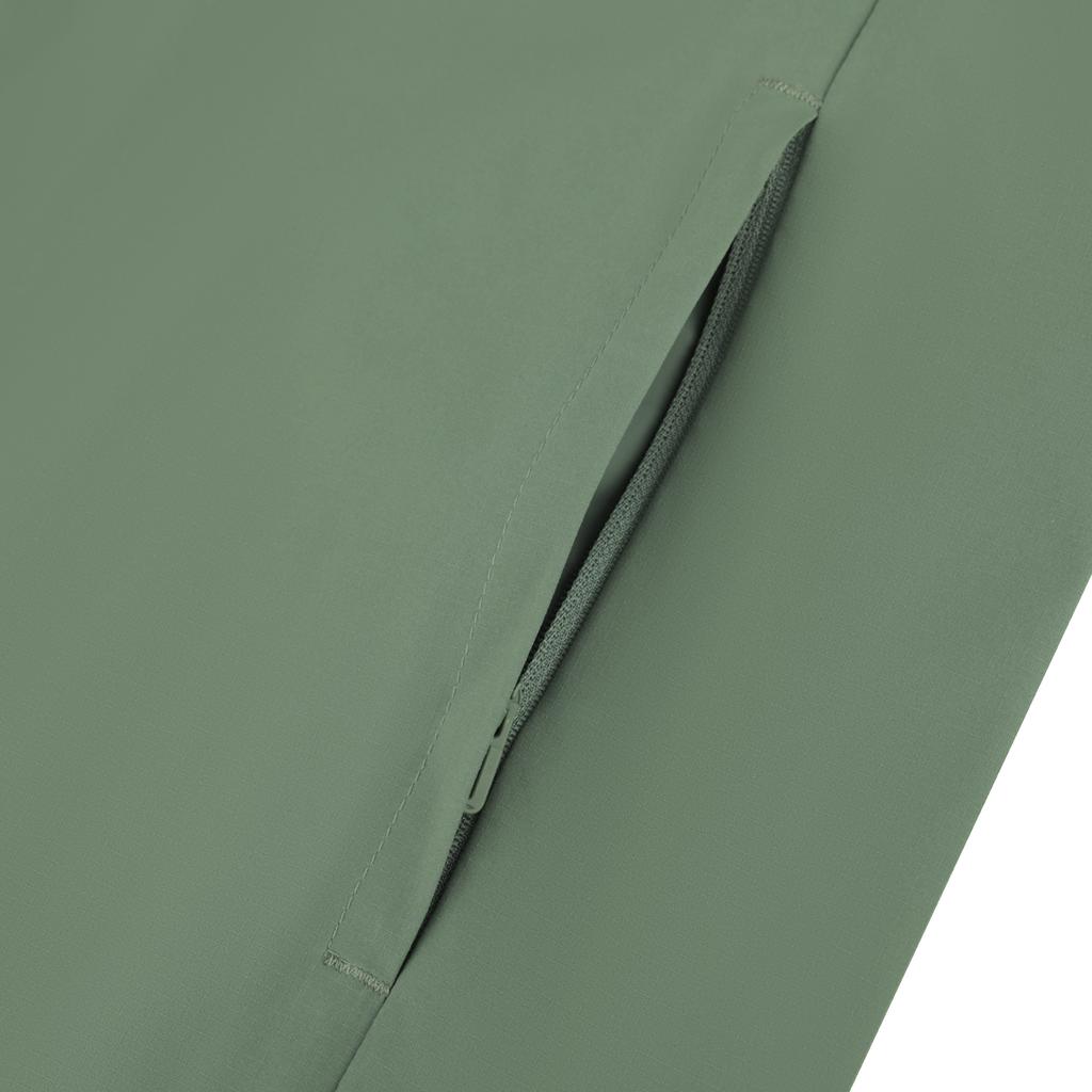 Futter Gruppenkauf Serie Einfarbig Reißverschluss Kapuzenjacke Lässiger Windbreaker Herren Oberbekleidung Grau-Grün AFDU627-2