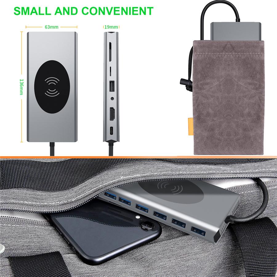 Type-c docking station splitter usb hub multifunction hub HDMI docking station notebook converter