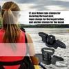 Heavy Type Nylons Rope Cleats For Boats Kayaks Anchors Secure Antslip Light Weight Waterproofed Fastener