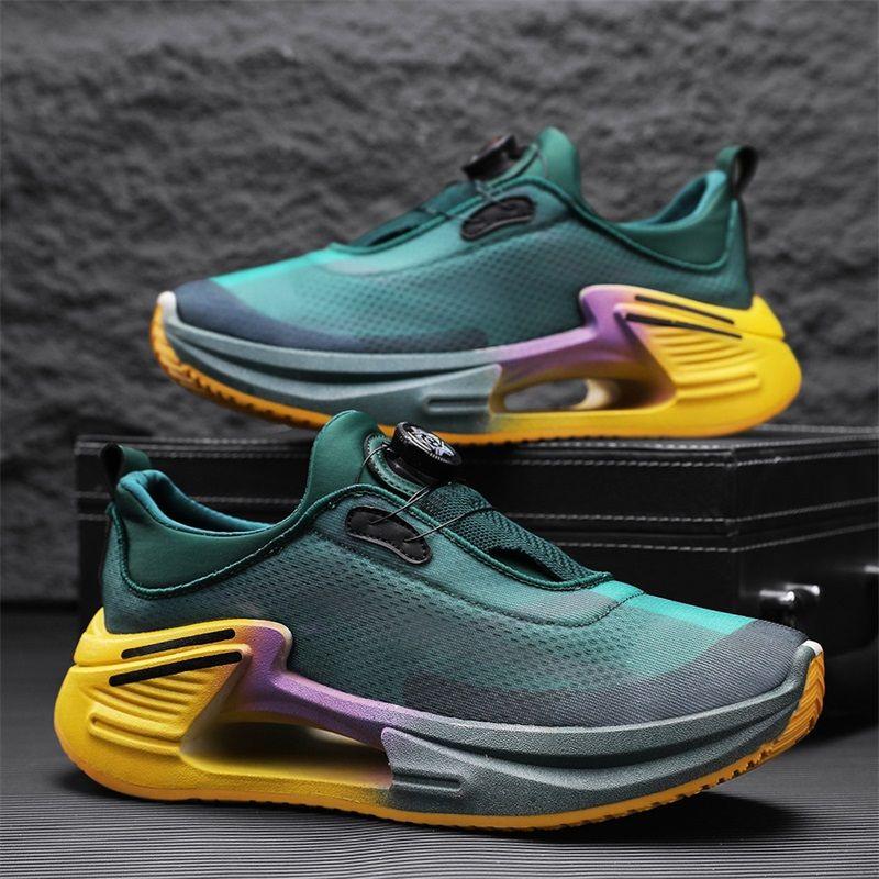 Fashion Outdoor Sports Shoes for Men Miked Colour Breathable Trend 2025 Stylish On Sale Light Summer Walking Jogging Man Casual Sneaker