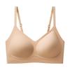 Traceless liquid foundation invisible bra light and breathable underwear women's summer soft support gathering beautiful back fixed cup bra cover