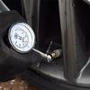 Car Tire Pressure Gauge Stainless Steel Inflation Pressure Gauge High Precision Meter Detector Repair Tools for Mechanical Tires