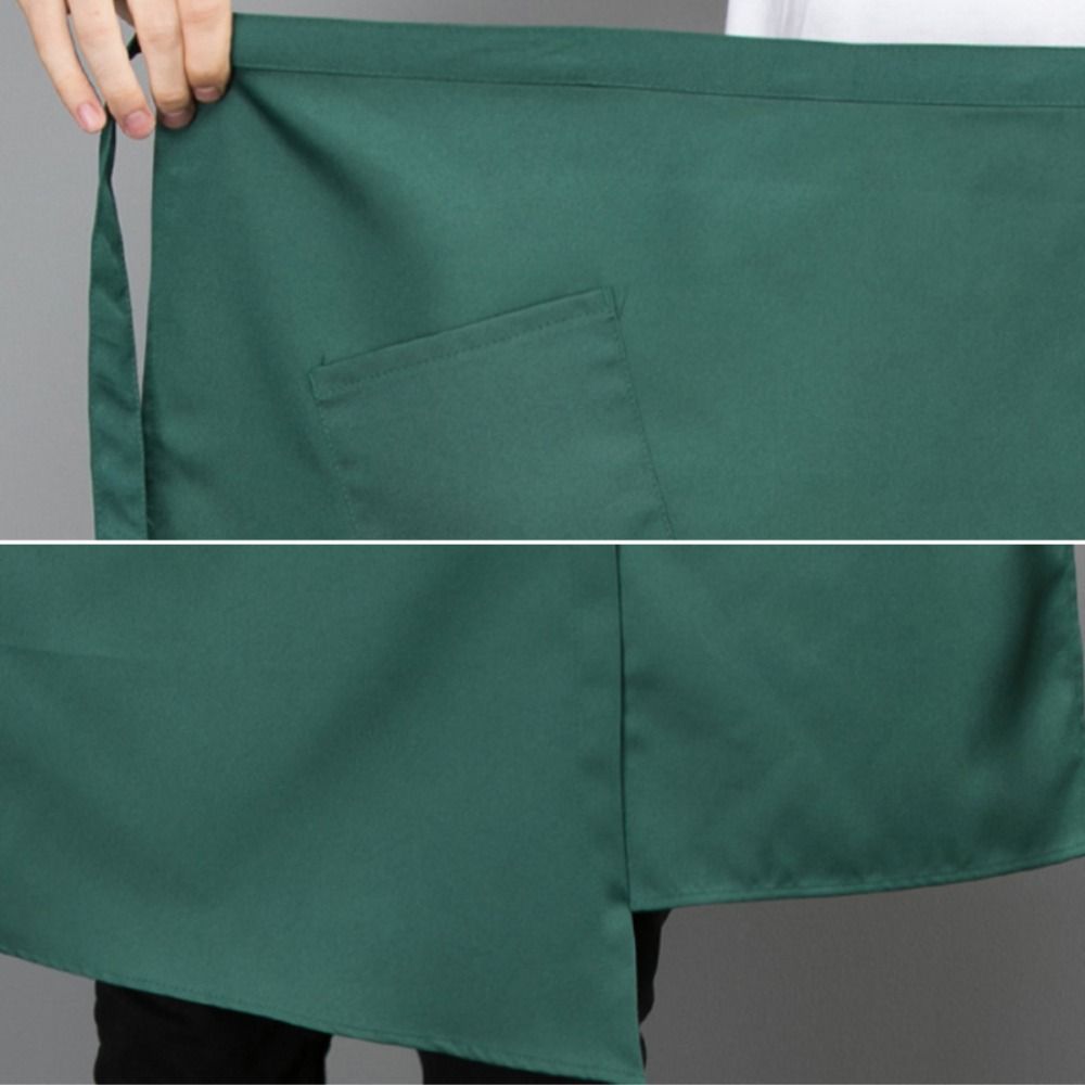 Tie Back Restaurant Apron Multi-function Kitchen Apron New Half Apron  Restaurant Use