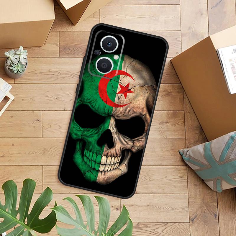 Algeria Flag Algerian Case For OPPO Reno 13F 14F 12F 10 11 12 13 14 Pro 8T 7 8 Lite OPPO Find X9 X6 X5 X8 Pro Cover