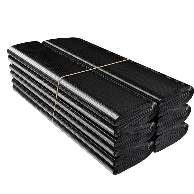 

Portable Leak-Proof Thickened Black Vest-Style Trash Bags for Kitchen and Office Use 32x52cm, 3 mil, 230 count