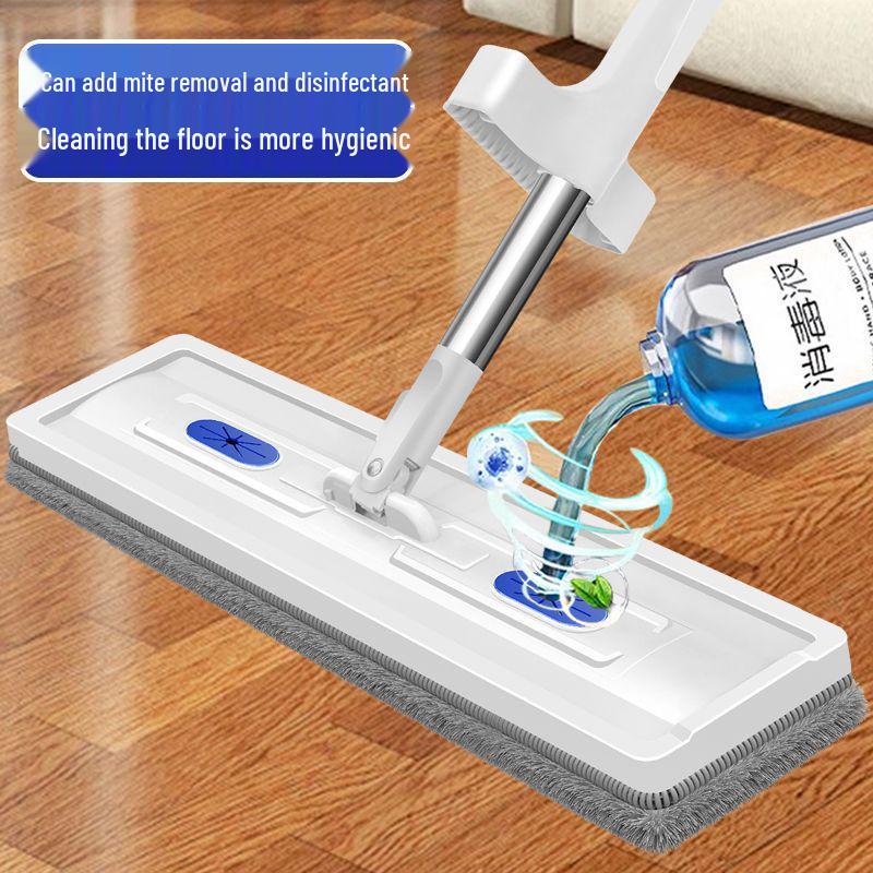 42 cm freihändiger Wischmopp mit wasserabsorbierendem Panel für einfache Haushaltsbodenreinigung