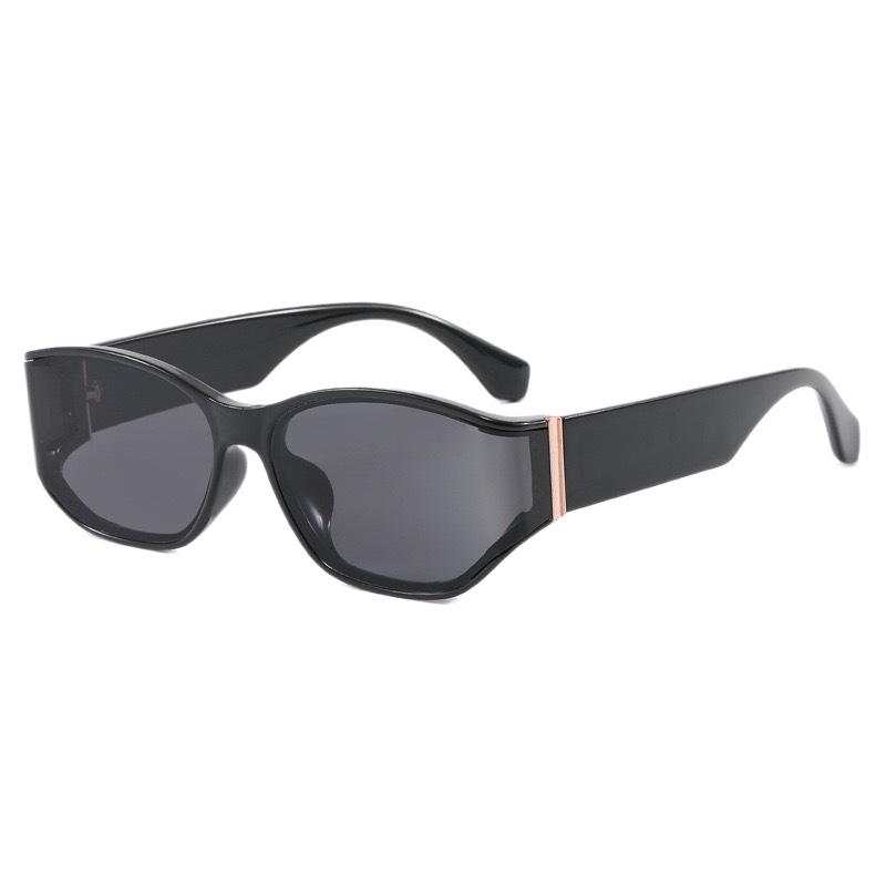 Curved Glasses Cat Eye Sunglasses Women'S High-End Fashion Uv-Proof Sunglasses Hot-Selling Sunglasses