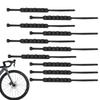 10 Pieces Nylon Motorcycle Snow Chains Reusable Motorbike Tire Anti Slip/Skid Tie Winter Emergency Safety Belt Tyre Chain