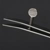 2Pcs Adjustable Leather Edge Stitching Groover Leather Craft Groove Gouge DIY Tool Leather Crimper Slotting and Grooving