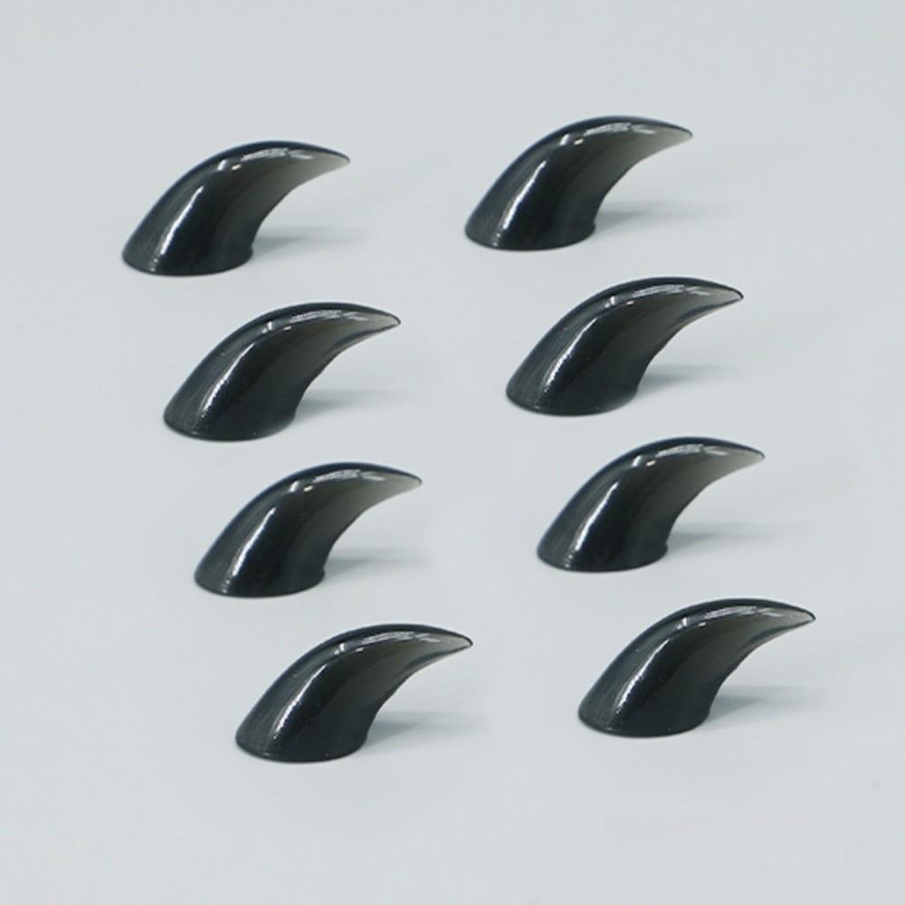 8 Stück Spitz/Stumpf Pelzige Krallen Nägel Epoxid DIY Tierpfoten Zubehör Cosplay Kostüm Zubehör